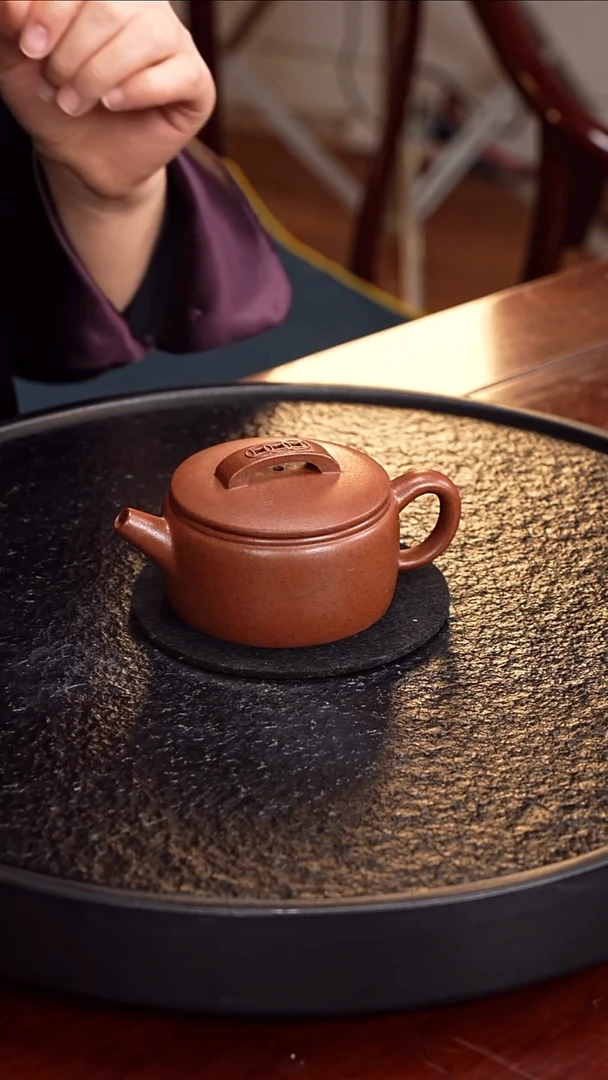 茶壶紫砂GF 汉瓦11 天星泥  200毫升