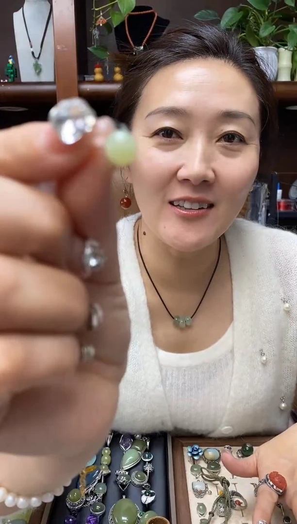 未镶嵌和田玉耳饰多样性发货其中发一