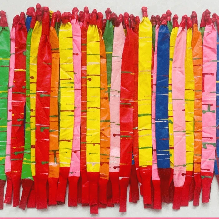 【二十个！】会飞会叫火箭气球儿童幼儿园亲子地转玩具长条气球