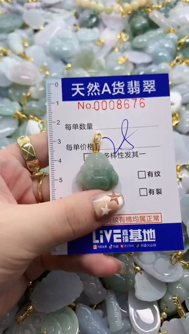 颈饰未镶嵌翡翠天然A货翡翠
