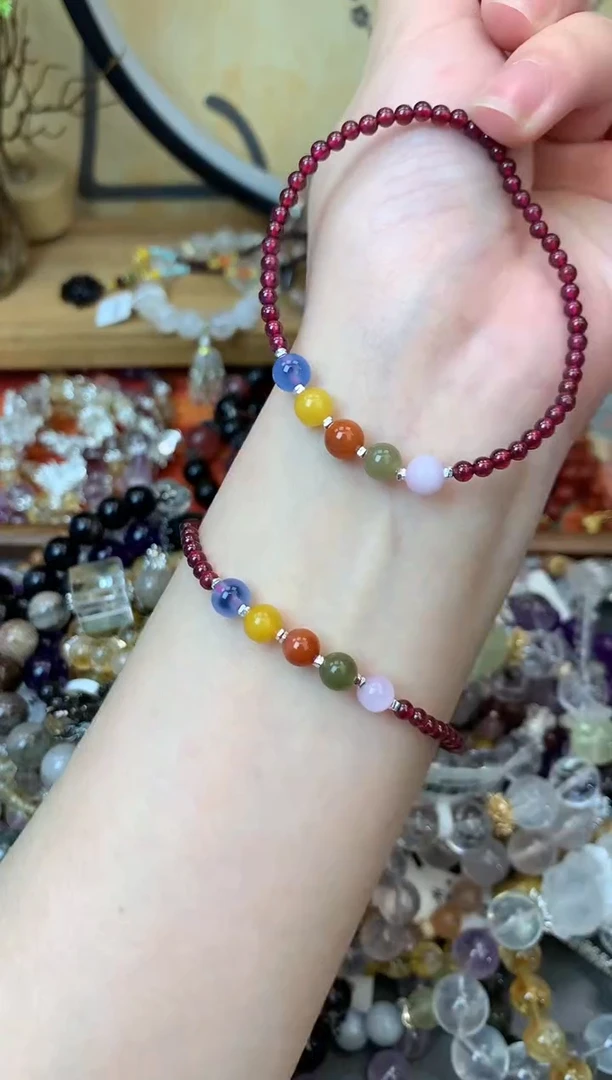 【闪购商品】石榴石手链未镶嵌1413