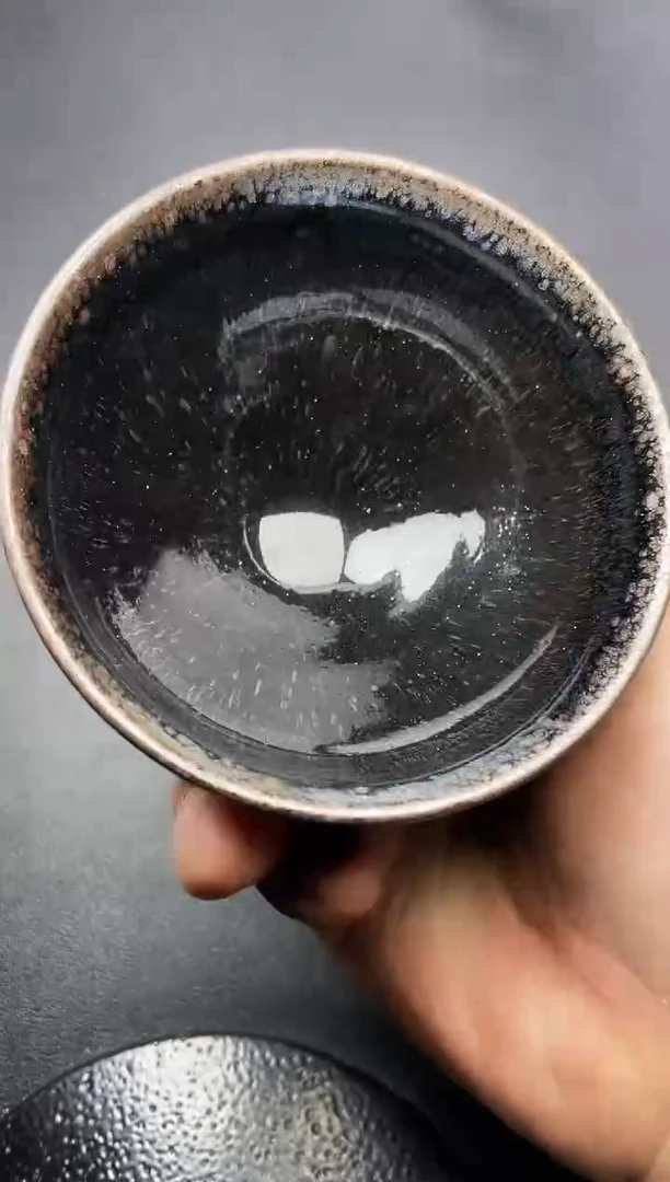 【闪购商品】茶盏104叶紫建盏叶紫