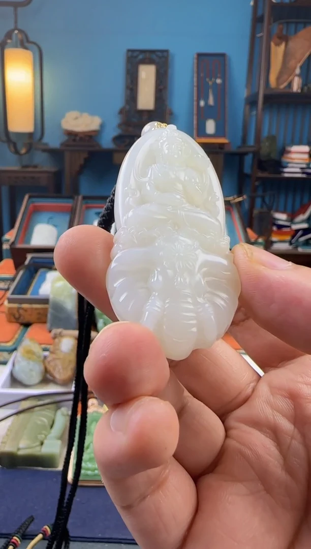 和田玉未镶嵌颈饰用****4111111111111111