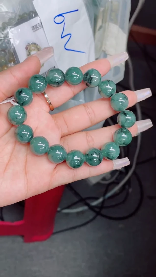 未镶嵌定制翡翠珠串