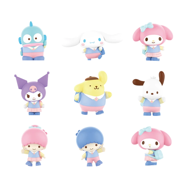 【名创优品】Sanrio characters重返校园系列手办盲盒