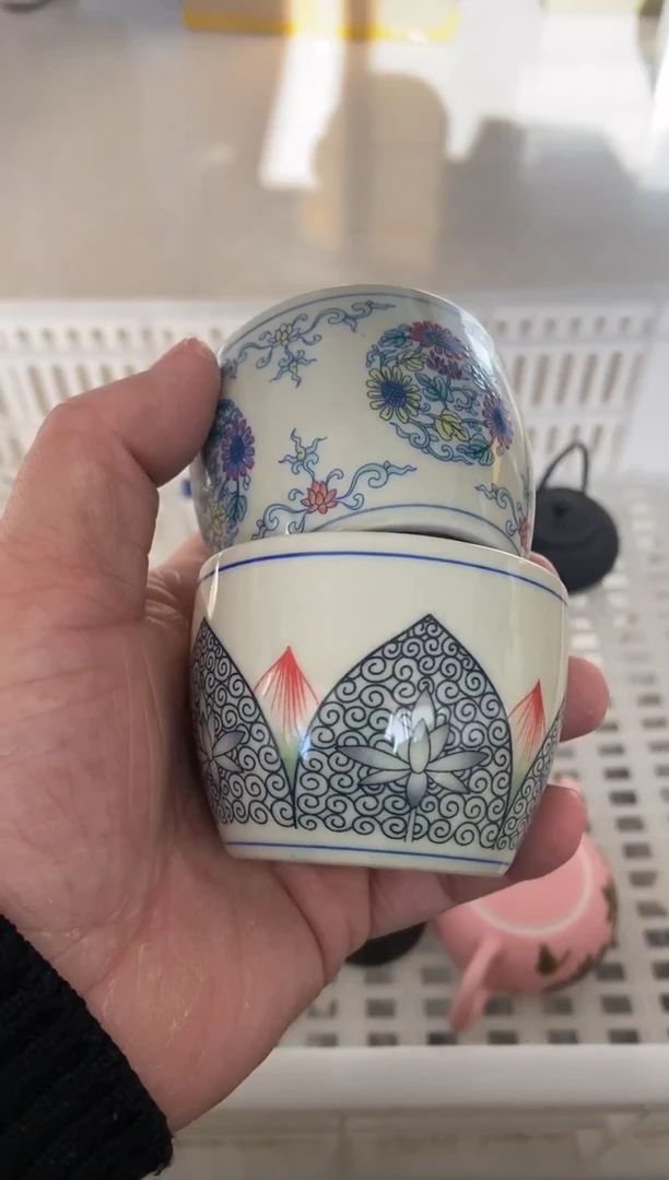 杯子瓷无运费险有瑕疵的摄影的产品有使用过的痕迹有点脏介意勿拍