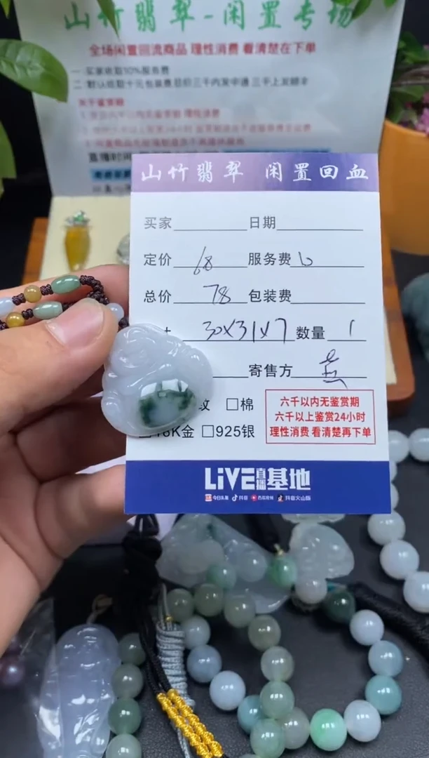 颈饰未镶嵌翡翠3001834