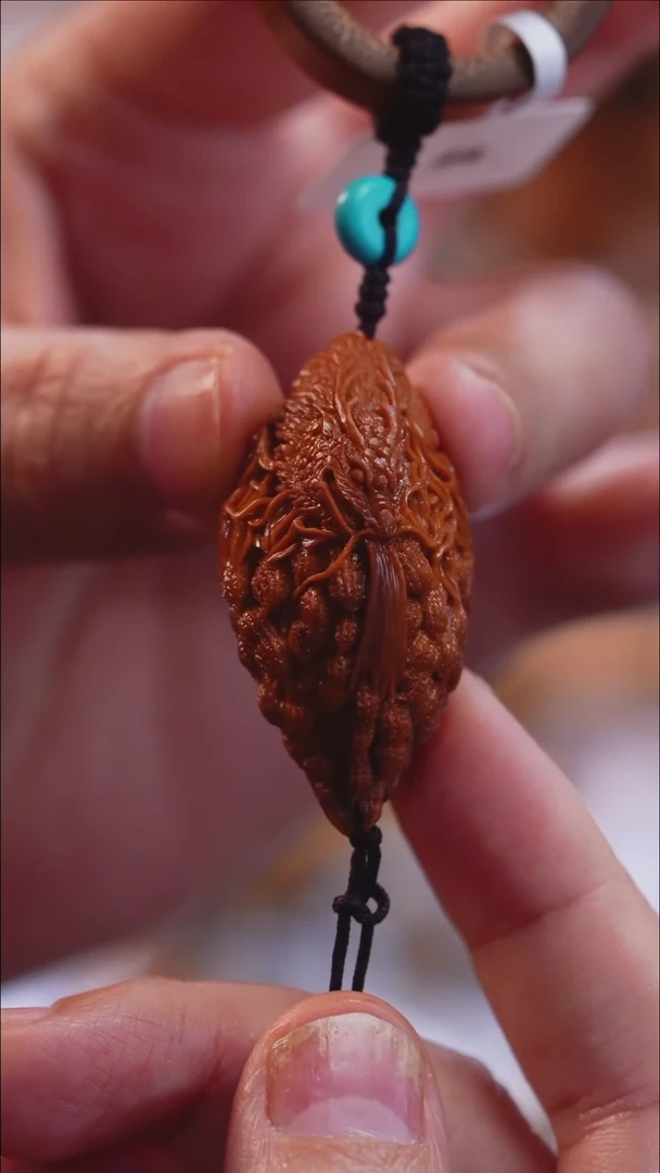 把件橄榄核苏工橄榄核