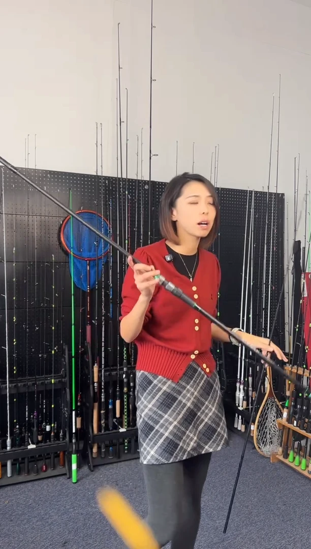 3m碳素绿松3米直柄（瑕疵尾货竿，没有售后，介意勿拍）