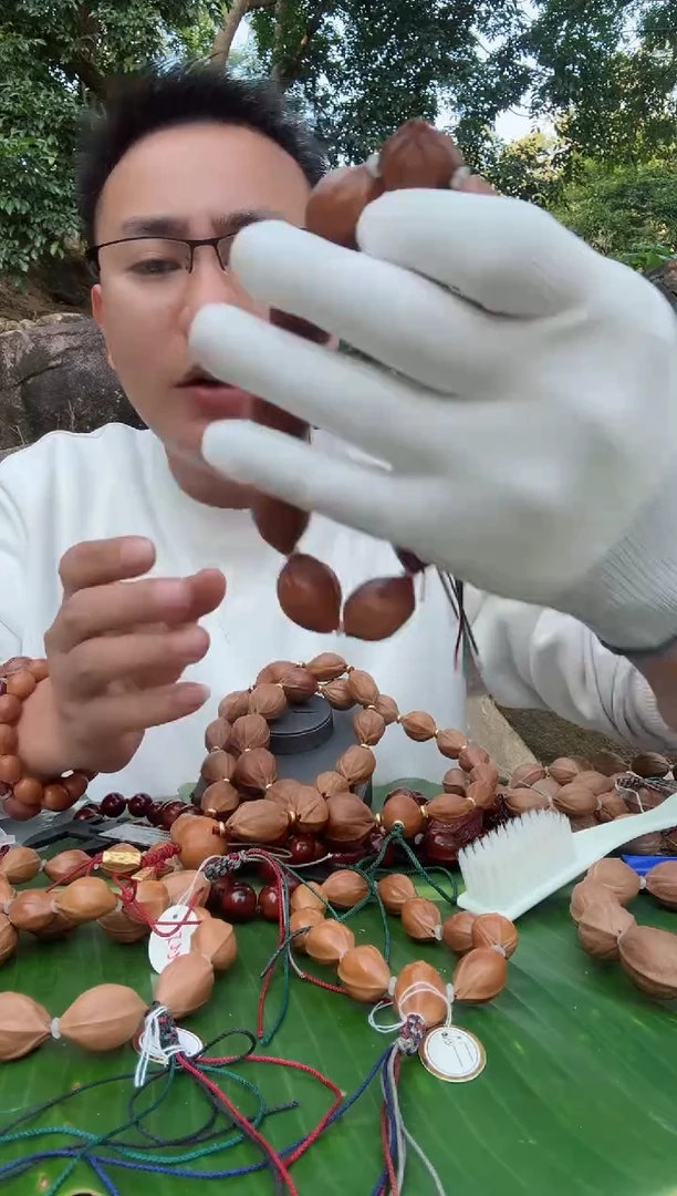 【闪购商品】橄榄核手串2028老核精头梅林铁核原生态手串500