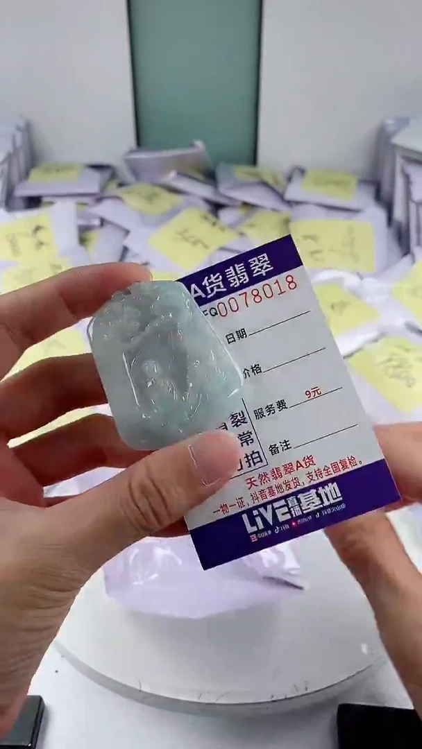 翡翠未镶嵌颈饰