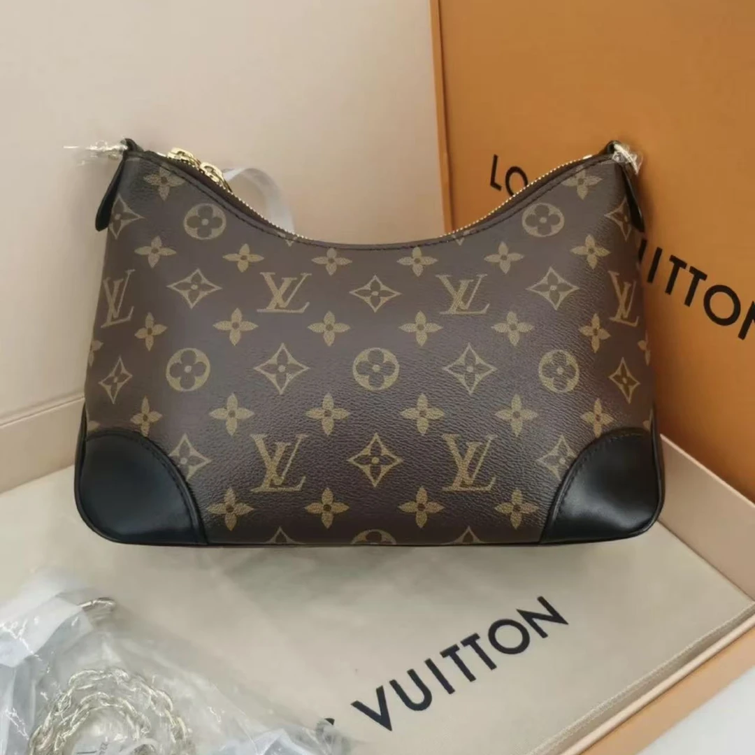 99新 LouisVuitton/路易威登 老花黑牛角 斜挎包/13513787