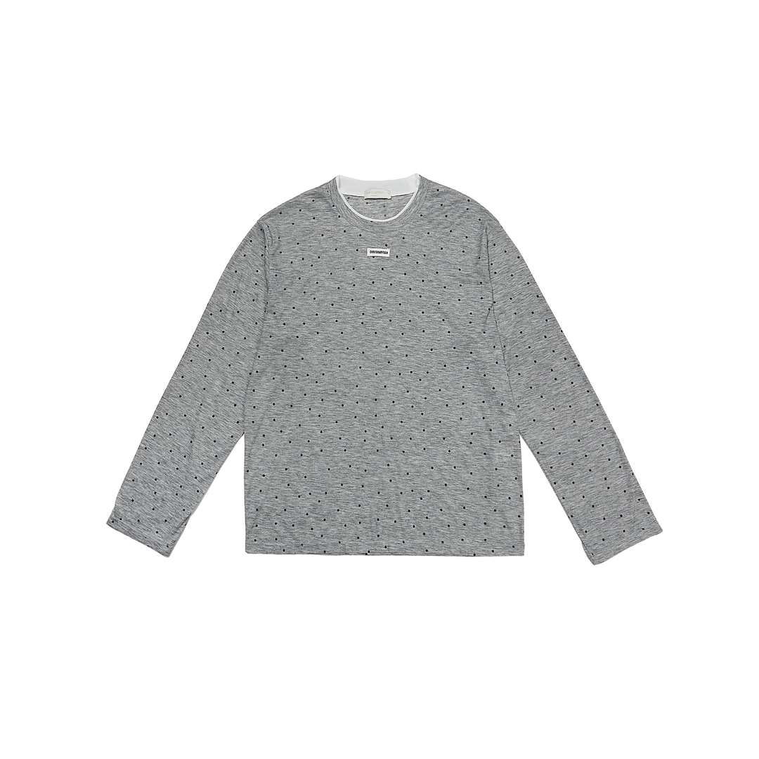 【CHRISOUBYDAN】25春夏新款波点打底上衣