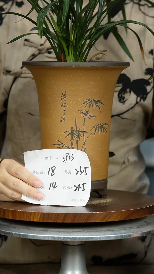 紫砂花盆3923 紫砂花盆紫砂