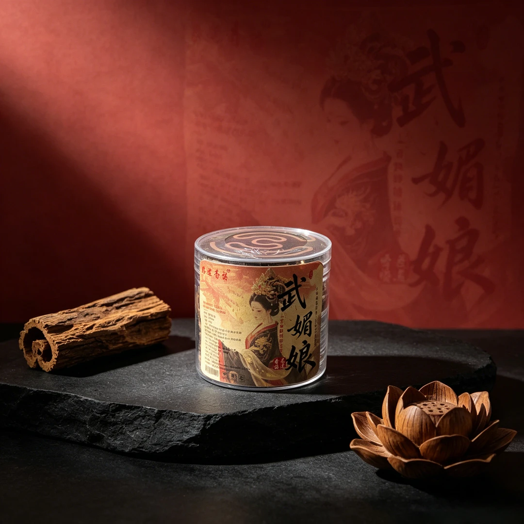 思途香语【武媚娘】宣和内府降真香 梦回大唐香氛 10片/罐 4h盘香