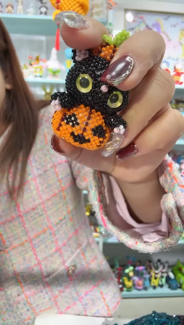 玻璃2622卡8黄色眼睛珠1对