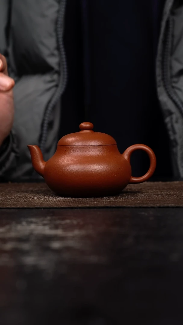 茶壶紫砂原矿手工壶110CC