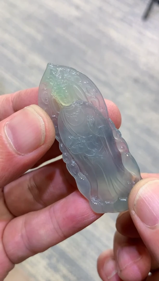 颈饰未镶嵌翡翠天然A货翡翠