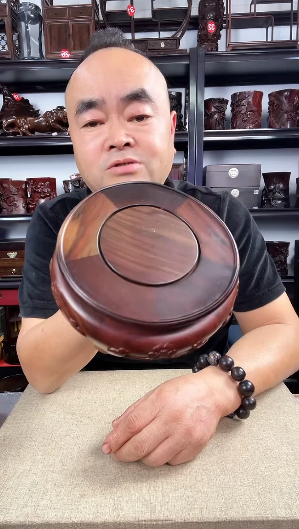 木454瑕疵老李红木工艺品