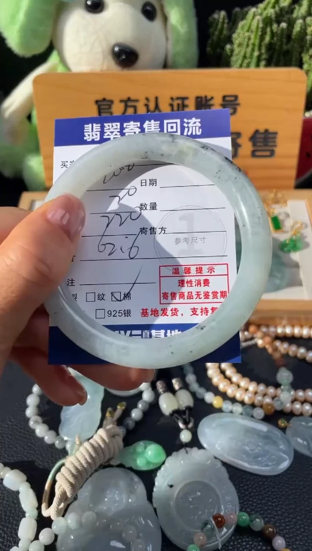 未镶嵌手镯（圆镯）翡翠10150239