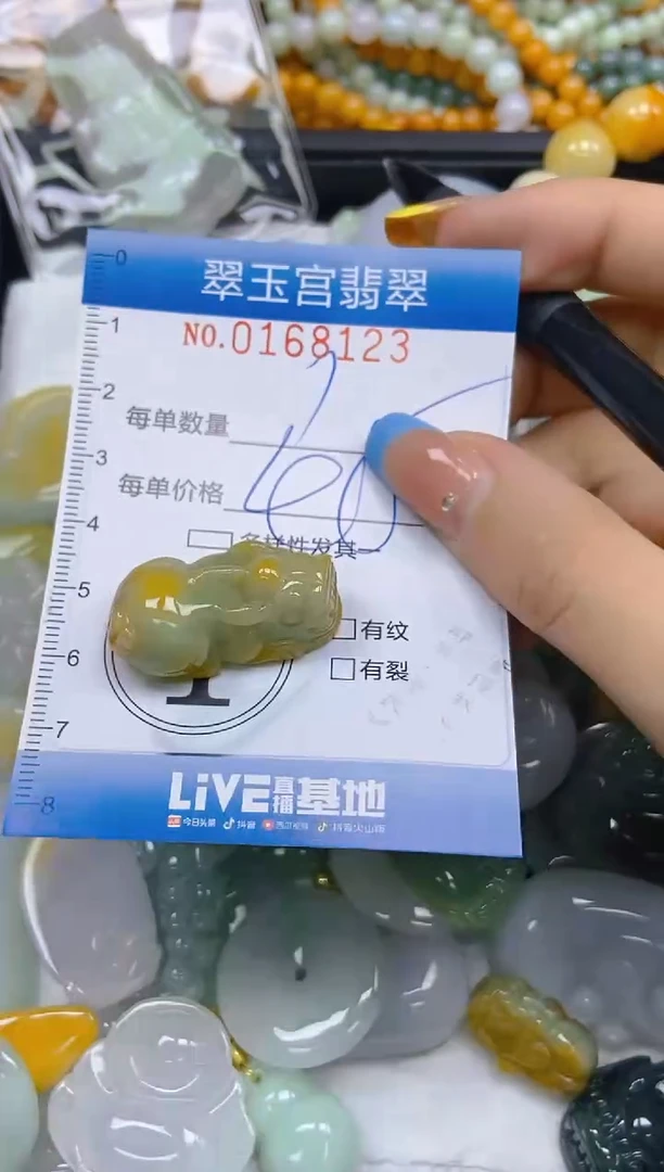 翡翠未镶嵌颈饰闪购0168123