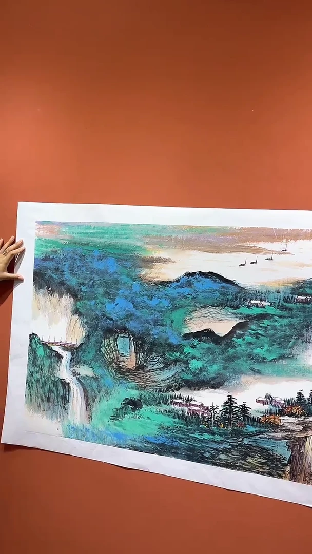 国画郑乐华手绘绘画作品16-71