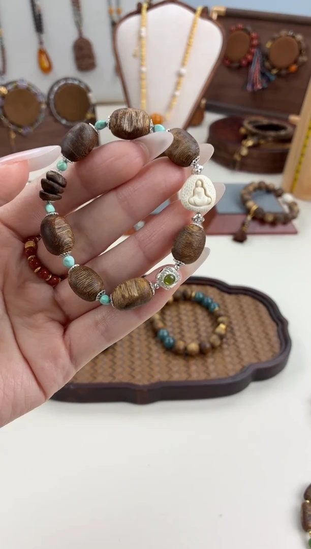 手串/手链/手镯猛犸象牙猛犸无相随型单圈手串