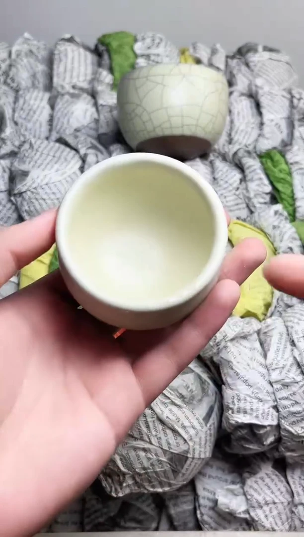 【闪购商品】茶盏白贝小佛度高端茶器主人杯