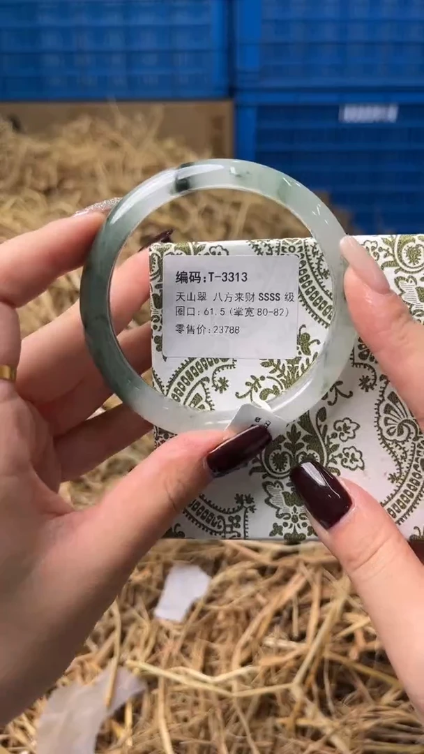 未镶嵌手镯石英质玉T-3313