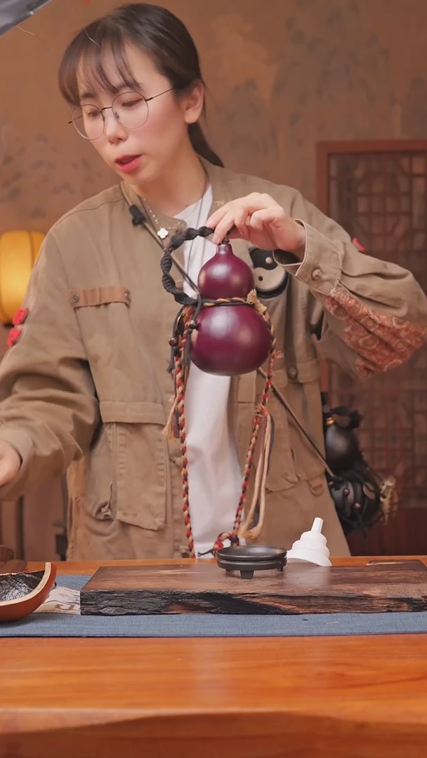 1670号链接精品大漆葫芦现货现发[一物一拍]