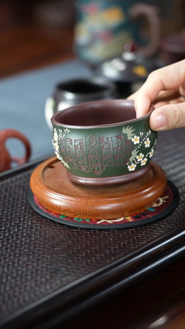 【闪购商品】宜兴原矿紫砂杯茶杯21