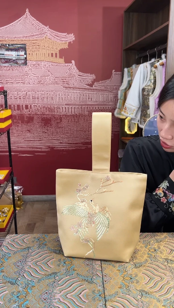 【闪购商品】刺绣苏绣手工刺绣包包