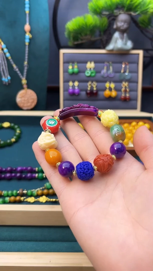 【闪购商品】苏纪石（舒俱来）手链14K金镶嵌S06