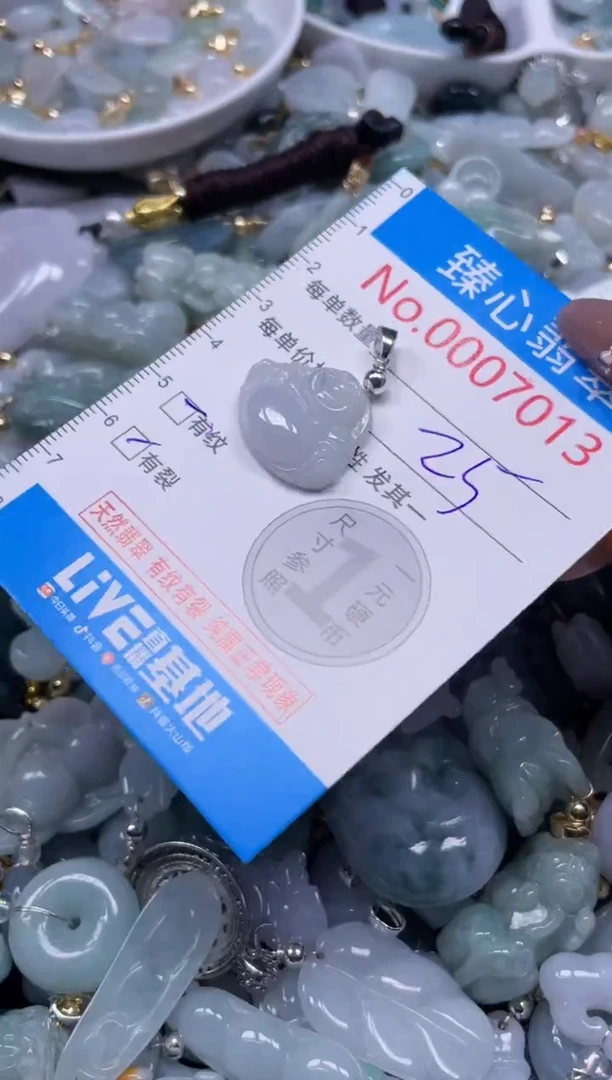 颈饰未镶嵌翡翠7013