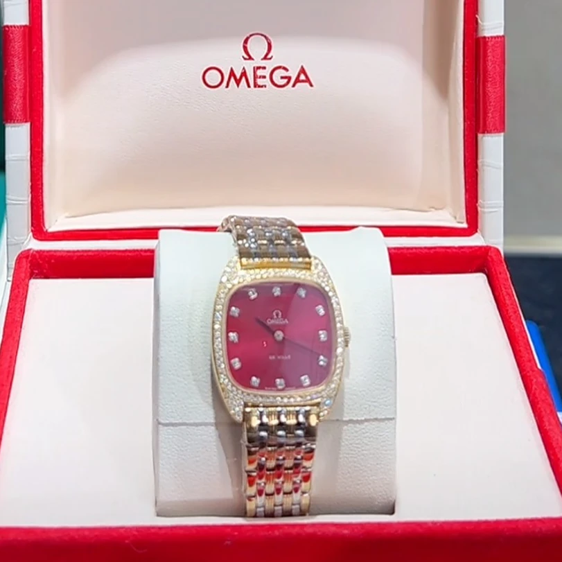 95新 Omega/欧米茄 手动机械后钻/公价38999/wh8893