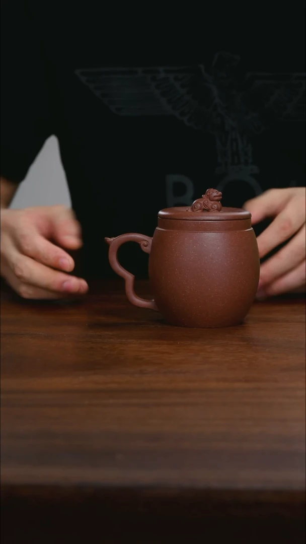 茶壶紫砂貔貅盖杯