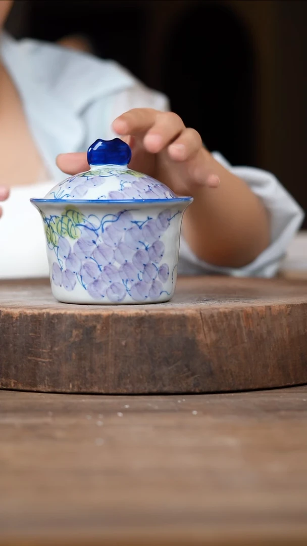 瓷片景德镇高温釉下彩（食品级）