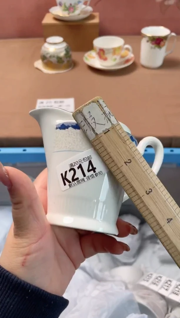 瓷片大*子瓷器瓷器K214