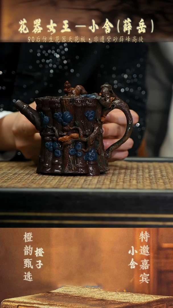 XS63蓝松·高一捆柴 紫玉金砂