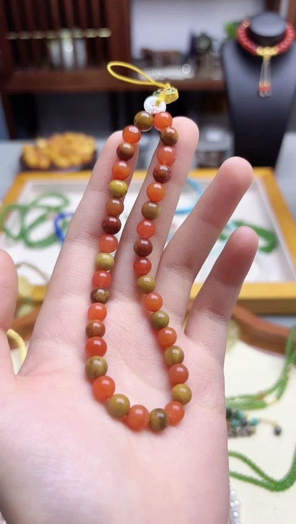 未镶嵌南红玛瑙挂件南红手机链挂件DN