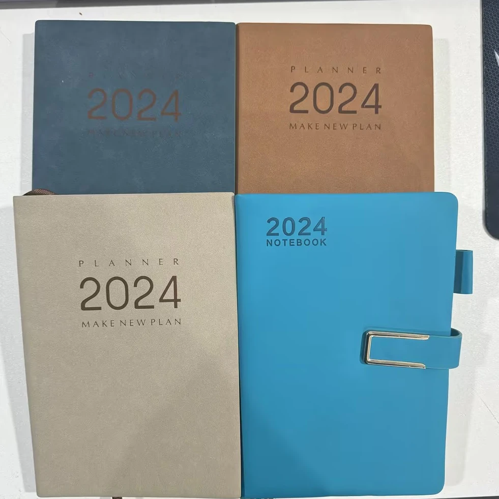 1-1-A5/2024年日程本/4本/颜色随机