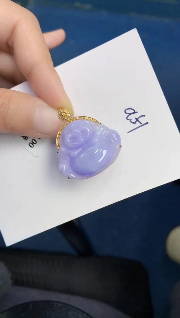 【闪购商品】翡翠颈饰18K金镶嵌000000000