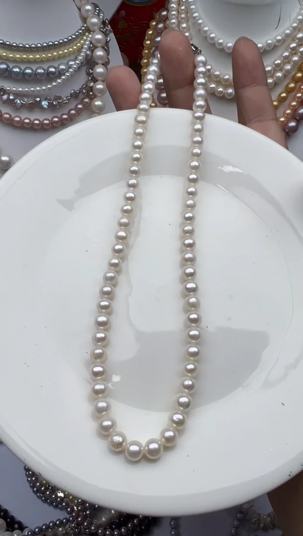 淡水珍珠未镶嵌颈饰1