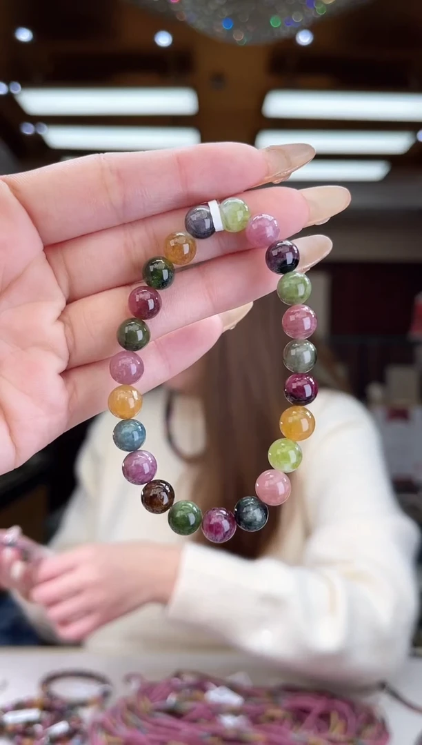 【闪购商品】碧玺/未镶嵌8mm+碧玺单圈6多样性发货