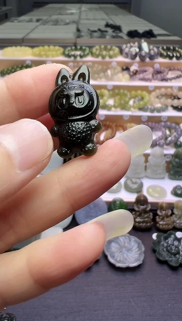 颈饰未镶嵌和田玉34号链接卡19*16*5mm