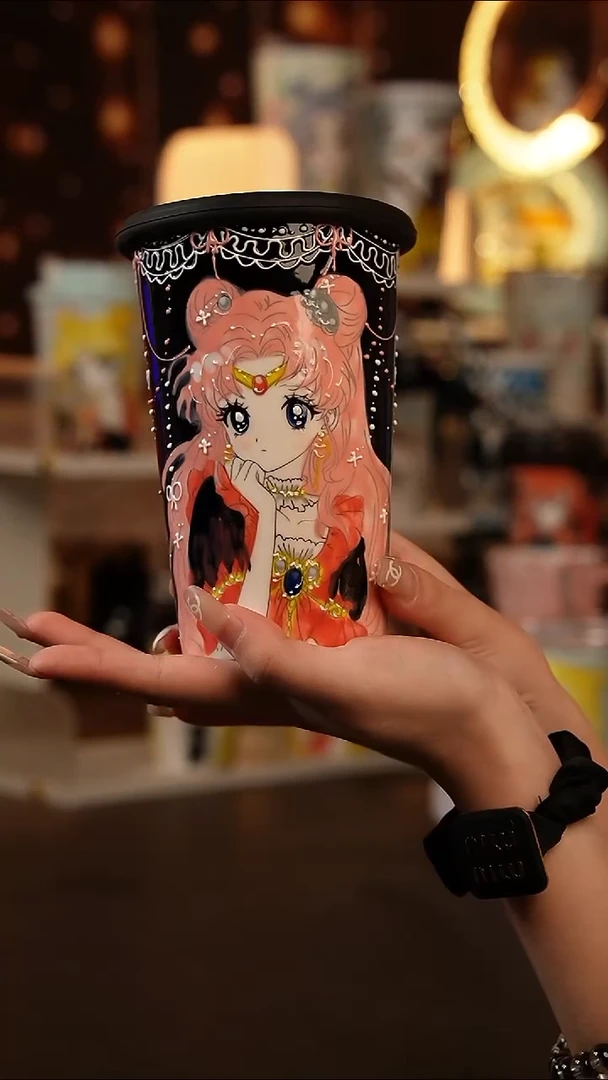 （玉泥）景德镇手工手绘文创陶瓷杯