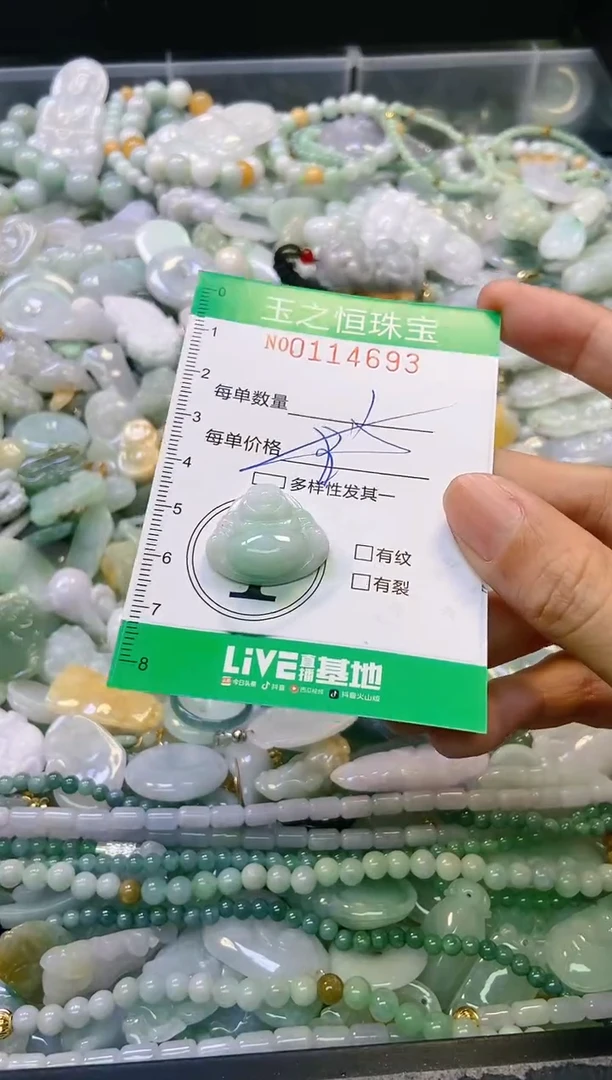 翡翠未镶嵌颈饰闪购0114693多样性发其一