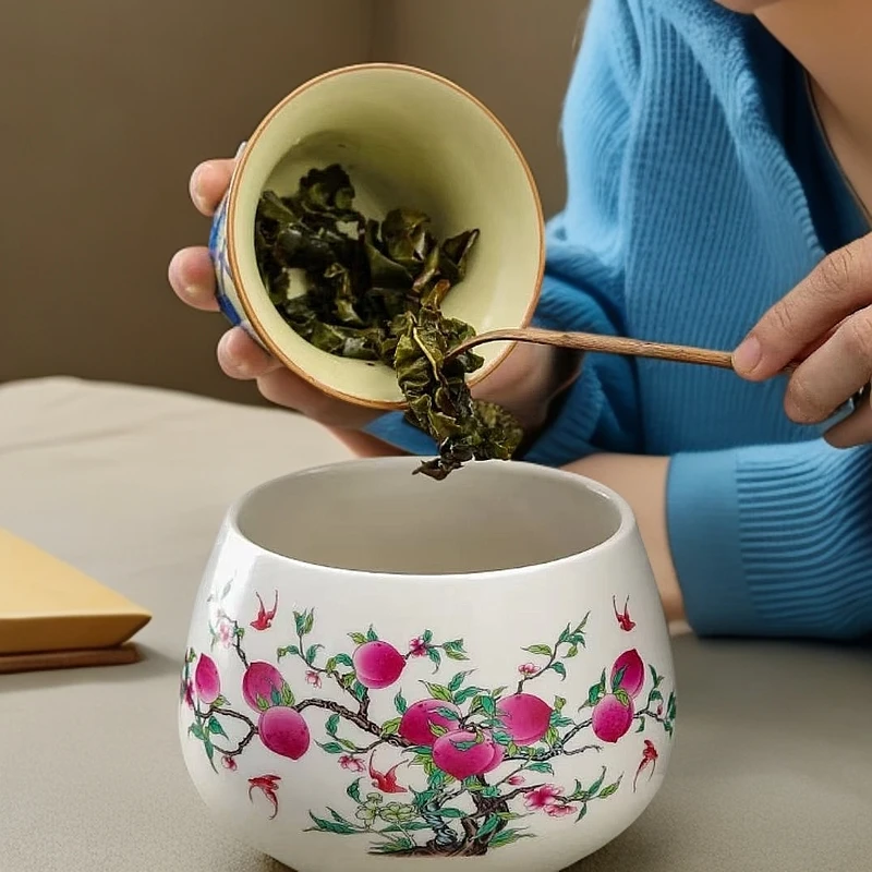 白瓷-九桃茶洗茶道1503