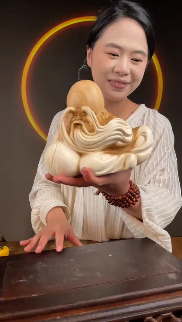 柏木（崖柏）手工摆件,先抢先得! 编号:278