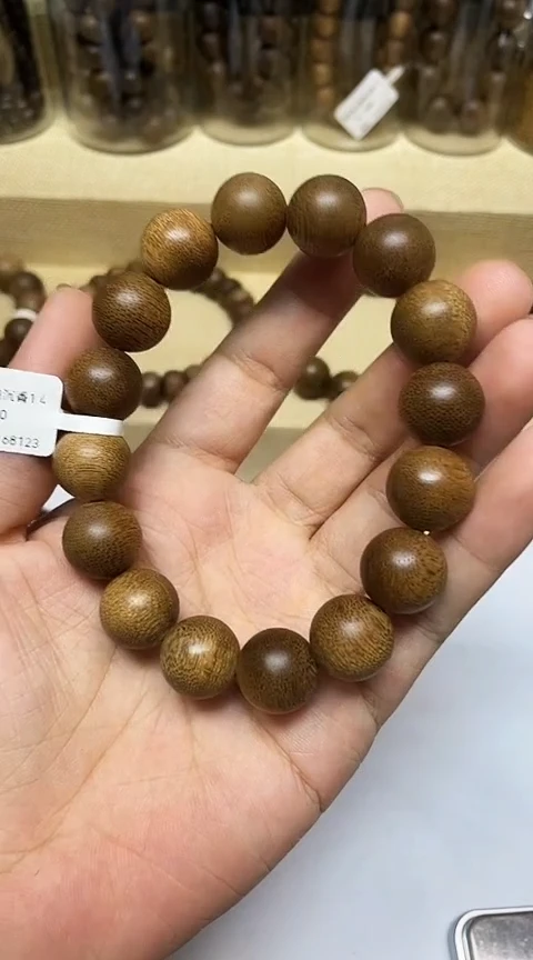 沉香手串勇*越南芽庄沉香树心油老料1.4规格